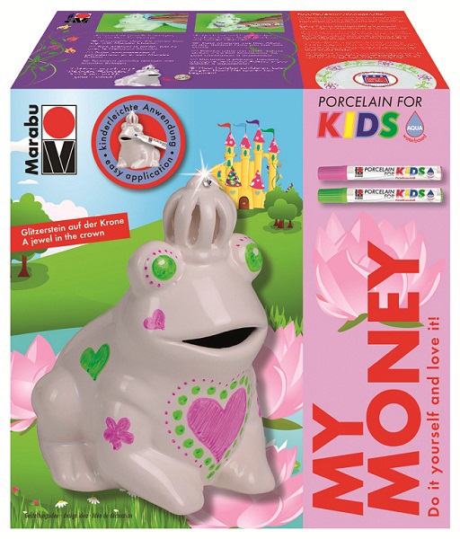 Sporiteľnička My Money Frog 1-3 mm, súprava