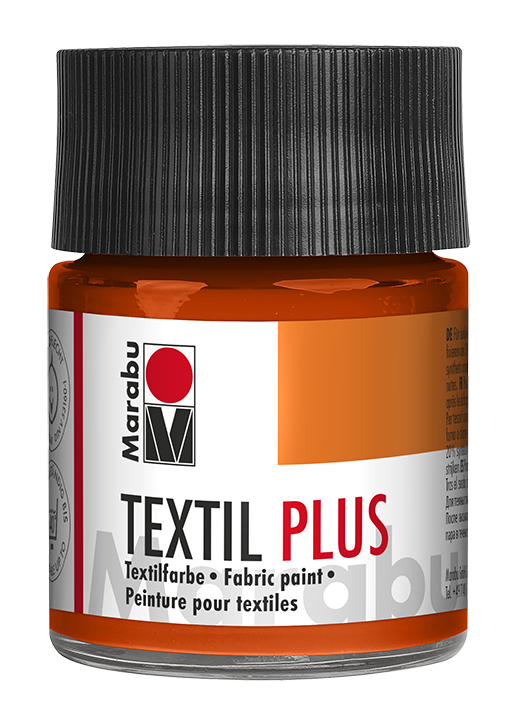 Textil Plus 50ml, červenooranžová