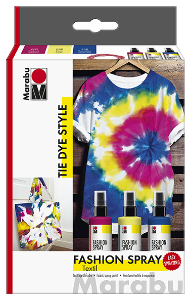 Fashion Spray Tie Dye Style, súprava