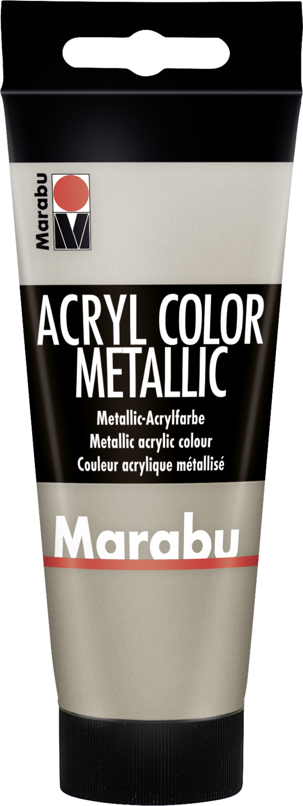 Acryl Color Metallic 100ml, šedohnedá