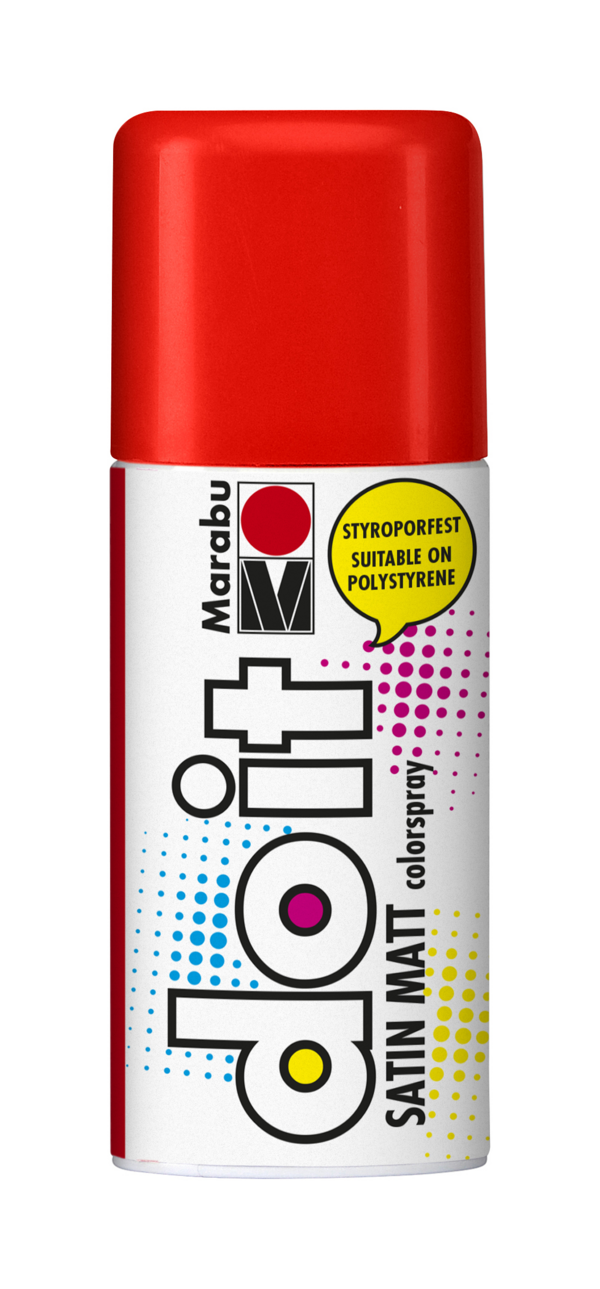 do it Satin Matt 150 ml, červená rumelka