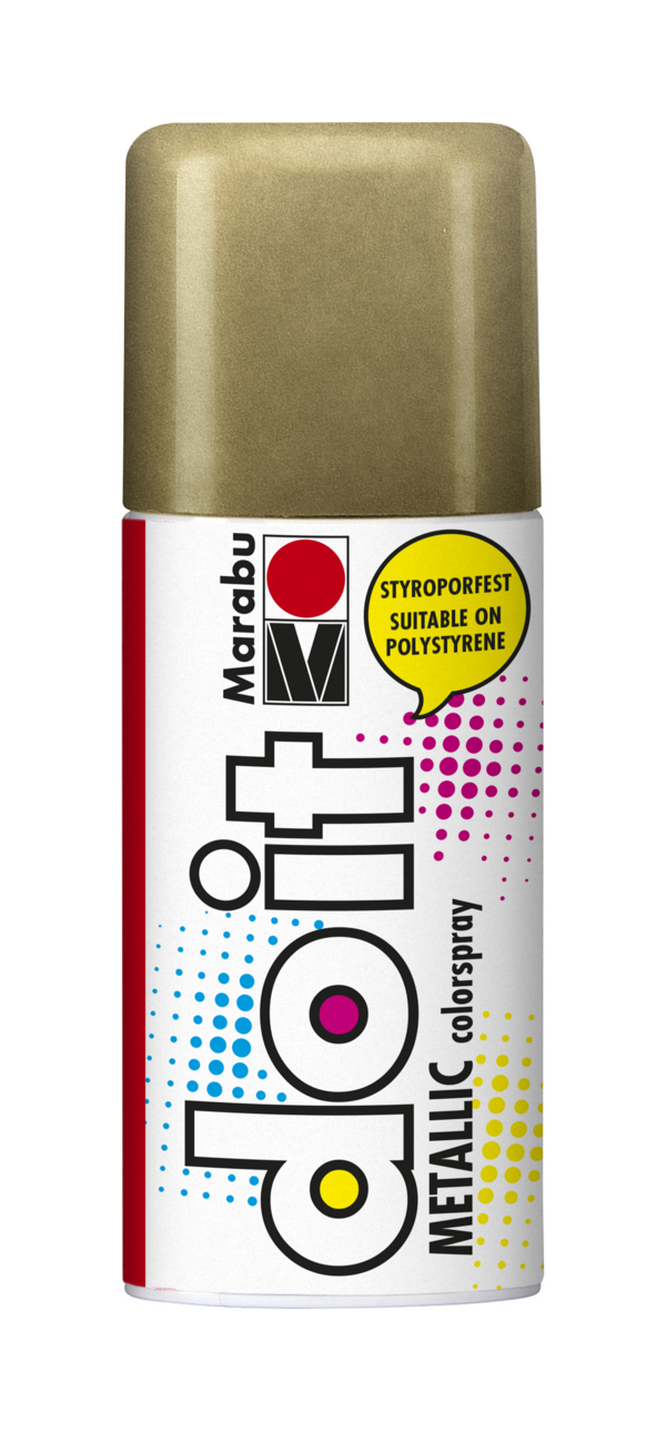 do it Metallic 150ml, zlatá metalická