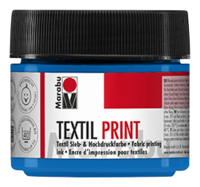 Textil Print 100ml, primary cyan