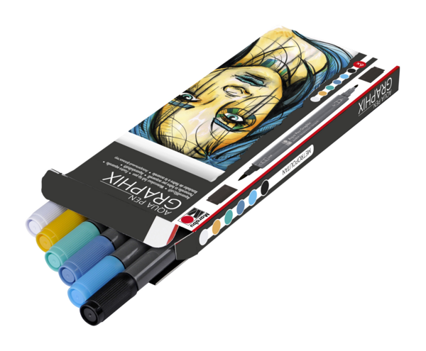 Aqua Pen Graphix - Metropolitan, súprava 6 popisovačov