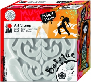 Art Stamp Baroque, pečiatka 16x16cm