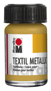 Textil Metallic 15ml, zlatá