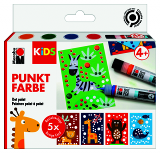 Dot Pen 25ml, súprava 4x25ml, ANIMALS