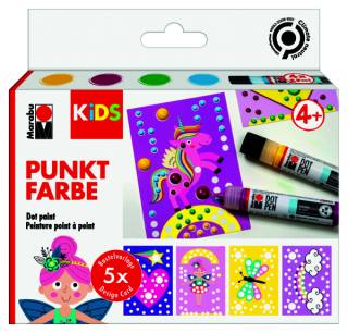 Dot Pen 25ml, súprava 4x25ml, UNICORN