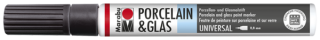 Porcelain & Glas Painter 0,8mm, čierna