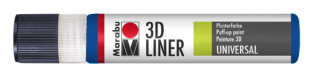 3D Liner 25ml, modrá stredná