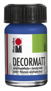 Decormatt 15ml, modrá stredná