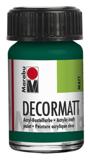 Decormatt 15ml, zelená tmavá